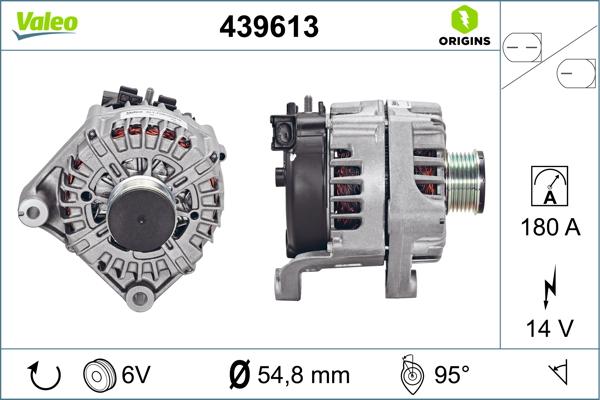 VALEO 439613 — Alternator