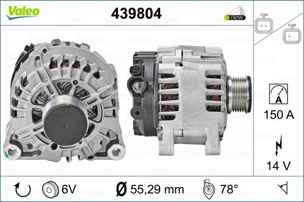 VALEO 439804 - Alternator