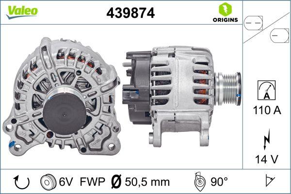 VALEO 439874 — Alternator