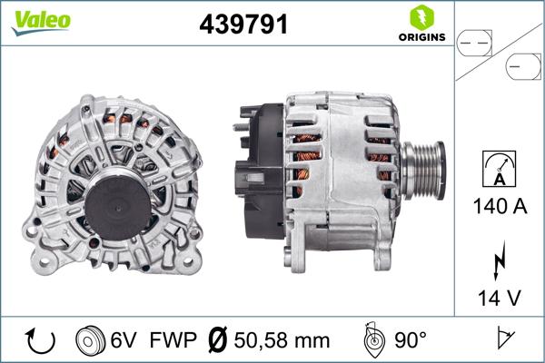VALEO 439791 — Alternator