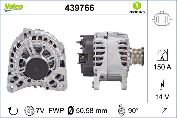 VALEO 439766 — Alternator
