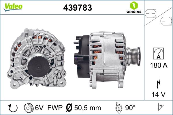 VALEO 439783 - Alternator