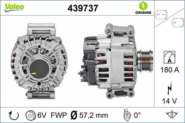 VALEO 439737 — Alternator