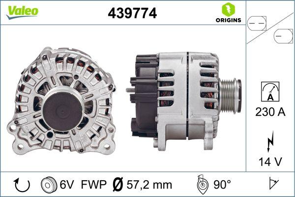 VALEO 439774 — Alternator