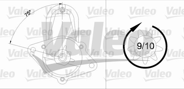 VALEO 436056 - Rozrusznik