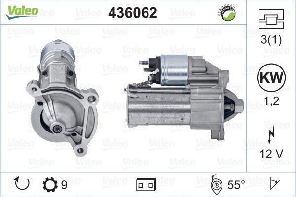 VALEO 436062 — Rozrusznik