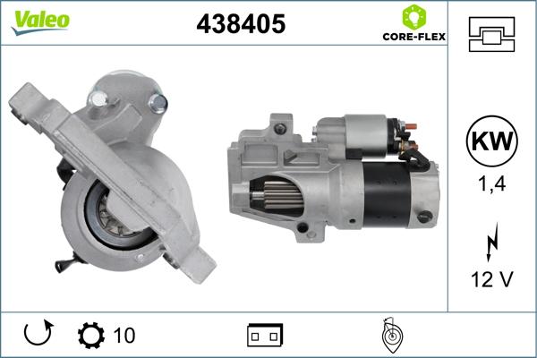 VALEO 438405 — Rozrusznik