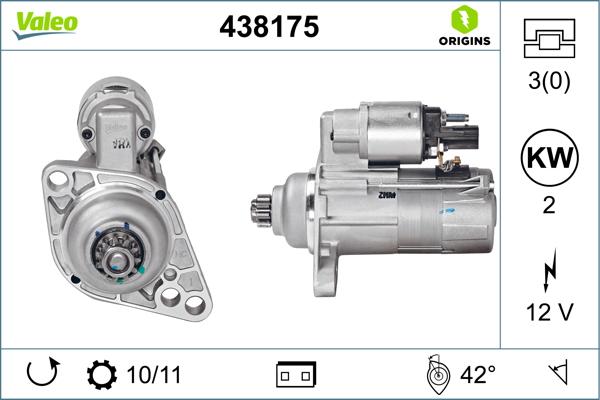 VALEO 438175 — Rozrusznik