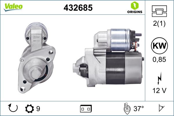 VALEO 432685 — Rozrusznik