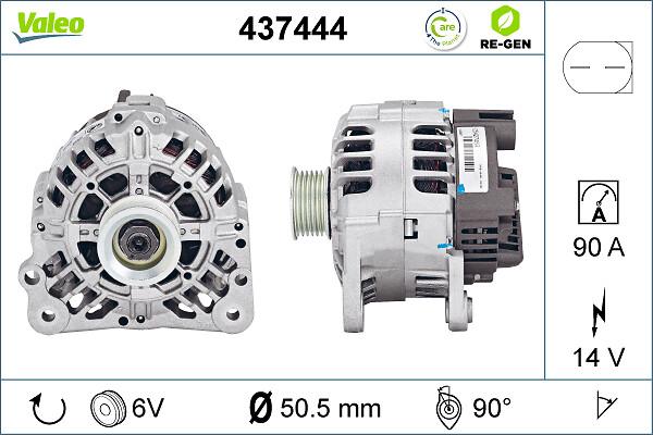 VALEO 437444 — Alternator