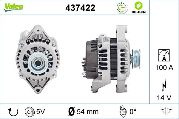 VALEO 437422 — Alternator