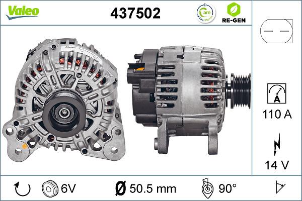 VALEO 437502 - Alternator