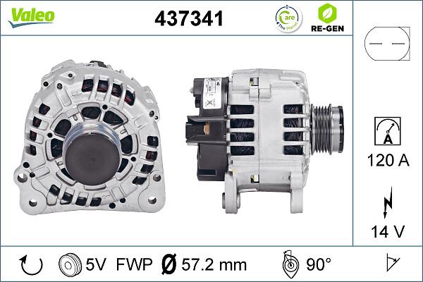 VALEO 437341 — Alternator