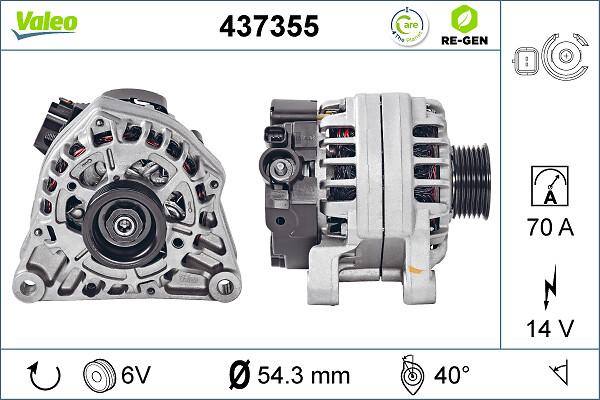 VALEO 437355 — Alternator
