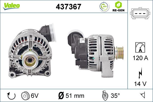 VALEO 437367 — Alternator