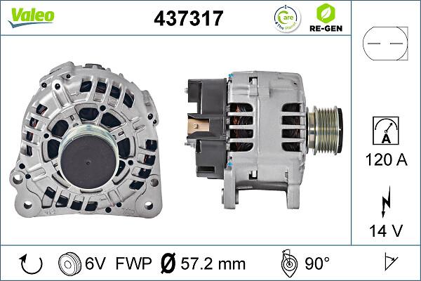 VALEO 437317 — Alternator