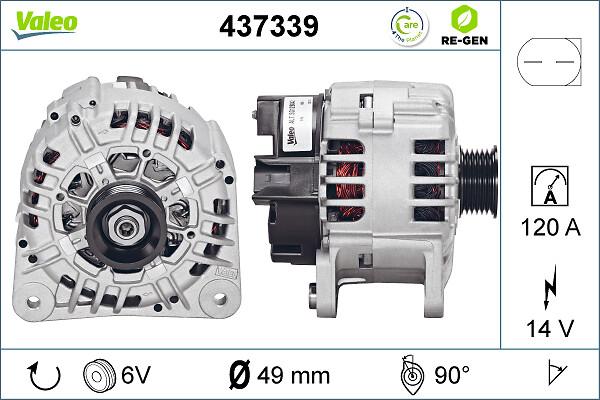 VALEO 437339 — Alternator