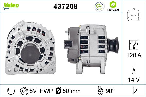 VALEO 437208 — Alternator