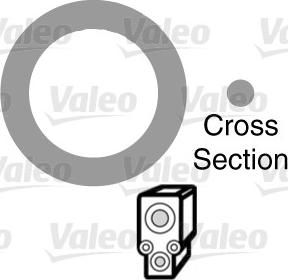 VALEO 509136 — Uszczelka, rurka płynu chłodzącego
