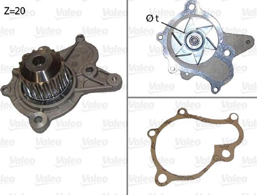 VALEO 506922 — Pompa wodna