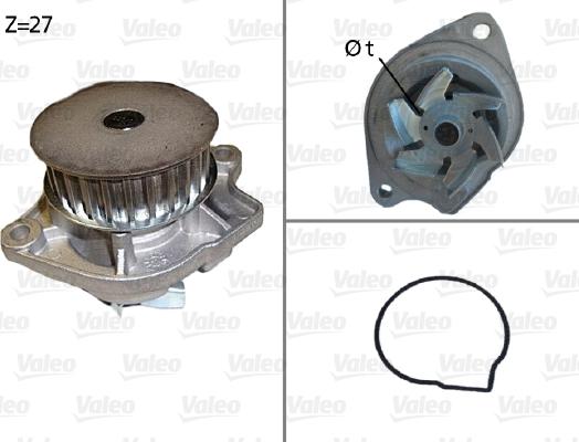 VALEO 506576 — Pompa wodna