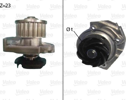 VALEO 506686 — Pompa wodna