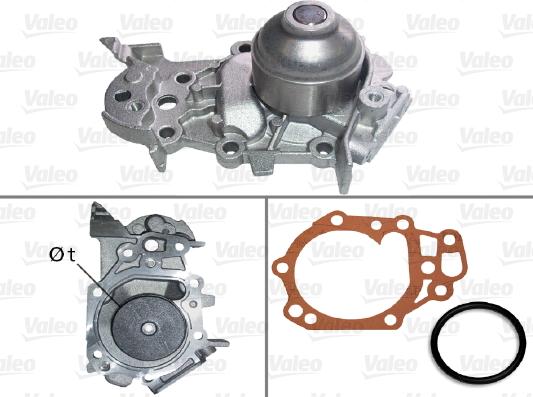 VALEO 506780 - POMPA WODY RENAULT CLIO-MODUS-KANGOO-TWINGO 1.2 16V 01-