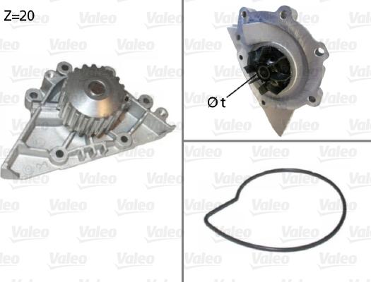 VALEO 506720 — Pompa wodna