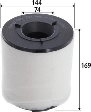 Hart 354 470 - FILTR POWIETRZA