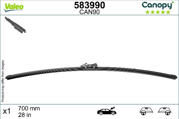 VALEO 583990 — Pióro wycieraczki