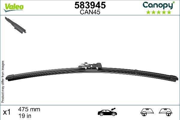 VALEO 583945 — Pióro wycieraczki