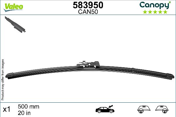 VALEO 583950 — Pióro wycieraczki