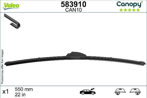 VALEO 583910 — Pióro wycieraczki