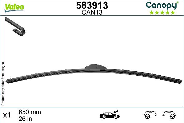VALEO 583913 — Pióro wycieraczki
