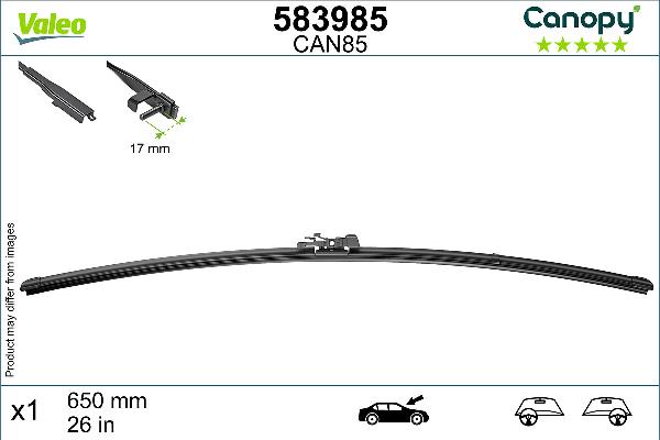 VALEO 583985 — Pióro wycieraczki
