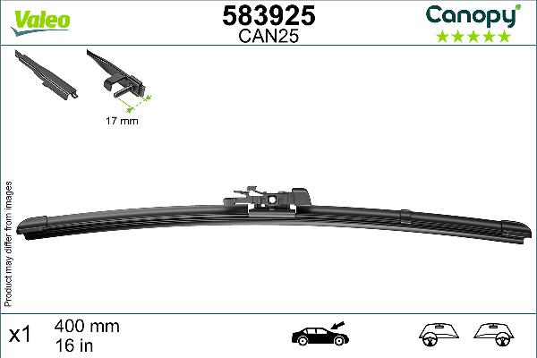 VALEO 583925 — Pióro wycieraczki