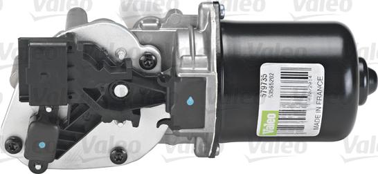 VALEO 579735 - SILNIK WYCIERACZEK RENAULT GRAND SCENIC II. SCENIC II 06.03-07.10 PRZÓD