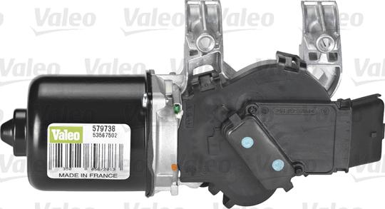 VALEO 579738 - Silnik wycieraczek