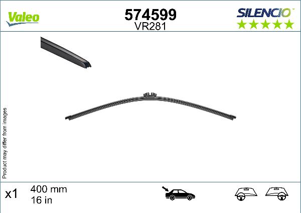 VALEO 574599 — Pióro wycieraczki