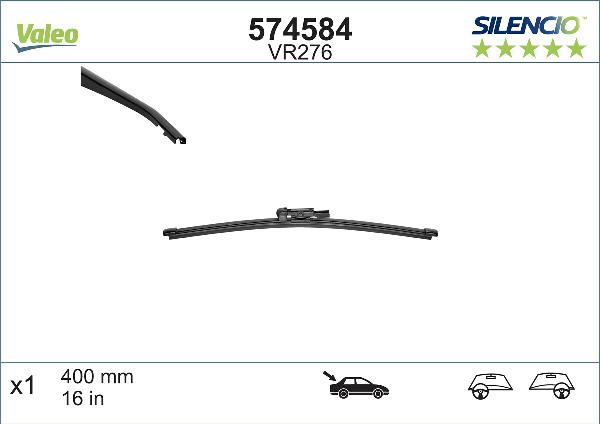 VALEO 574584 — Pióro wycieraczki