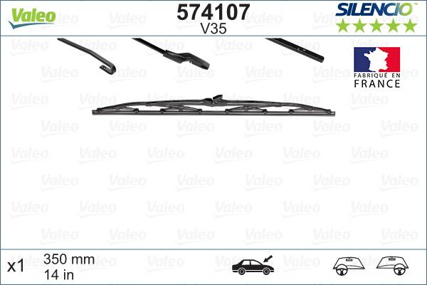 VALEO 574107 - PIÓRO WYCIERACZKI 350MM