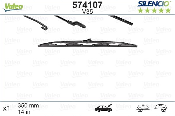 VALEO 574107 — Pióro wycieraczki