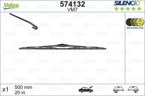 VALEO 574132 — Pióro wycieraczki