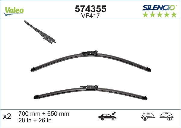VALEO 574355 — Pióro wycieraczki