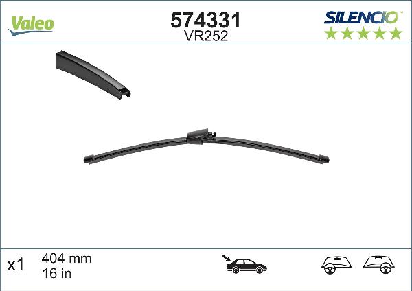 VALEO 574331 — Pióro wycieraczki