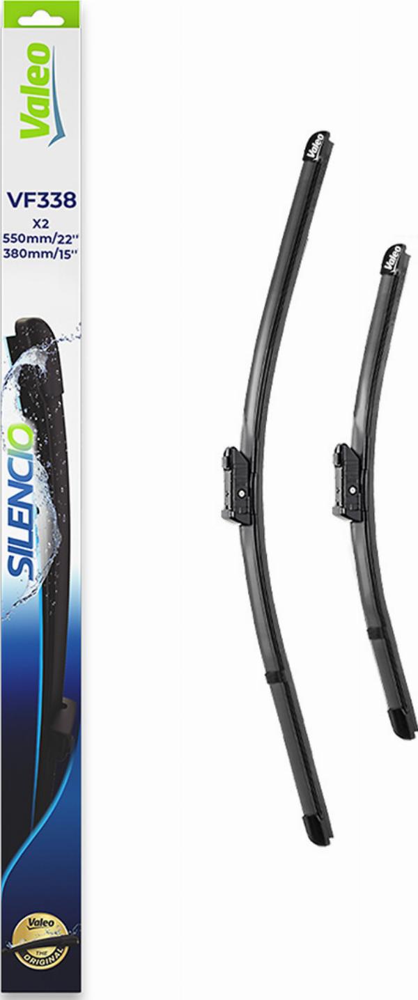 VALEO 574338 - PIÓRO WYCIERACZKI 550-380MM SILENCIO XTRM VM338