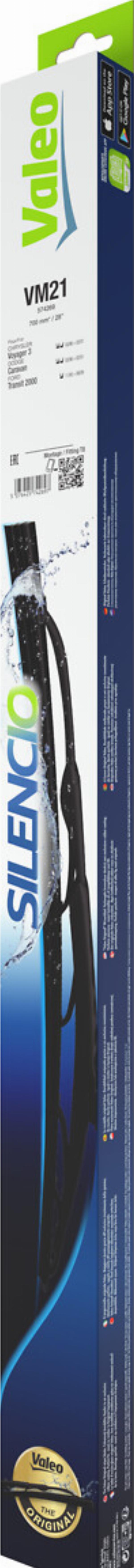 VALEO 574269 - WYCIERACZKI 700MM 1SZT SILENCIO VM21