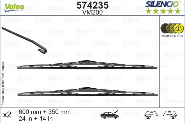 VALEO 574235 — Pióro wycieraczki