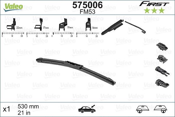 VALEO 575006 — Pióro wycieraczki