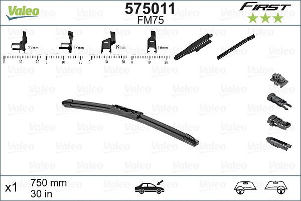 VALEO 575011 — Pióro wycieraczki